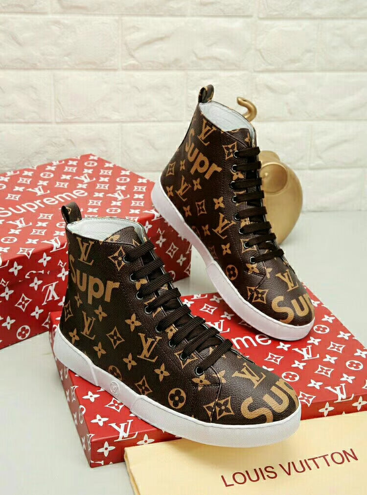 MO - LUV Stellar Trainer Boot Brown S Sneaker