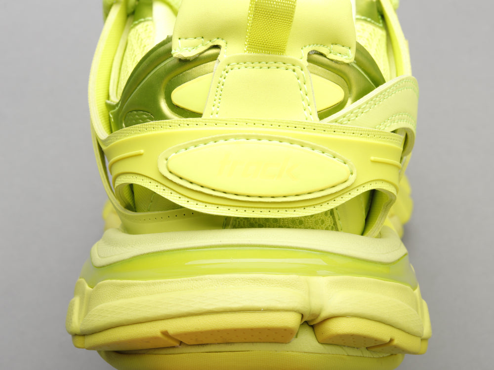 MO - Bla Track FluoresMOnt Yellow Sneaker