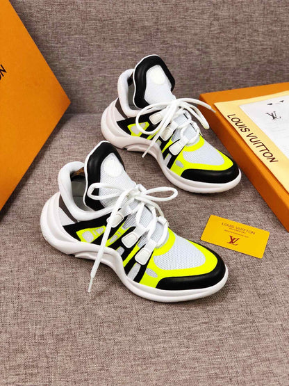 MO - LUV Archlight Black White Yellow Sneaker