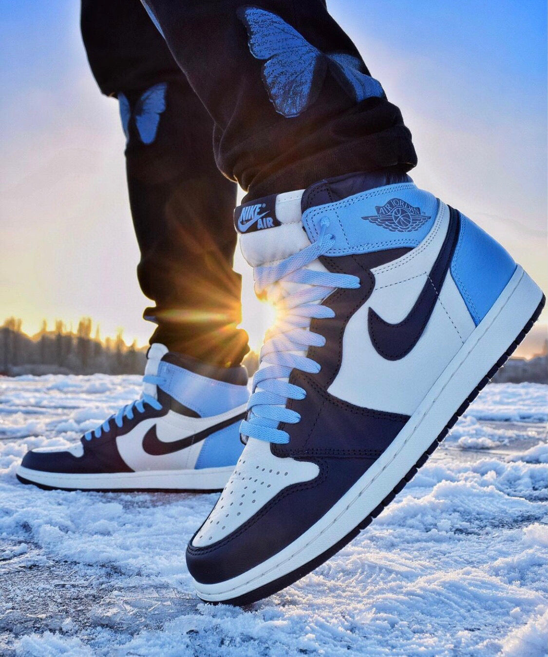 MO - AJ1 High Obsidian