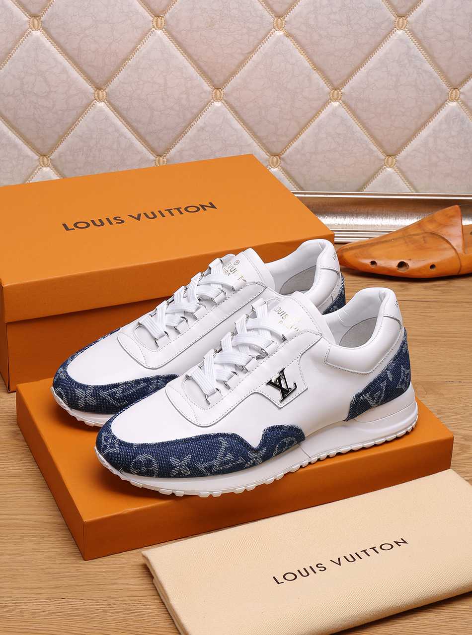 MO - LUV Beverly Hills Hours Blue White Sneaker