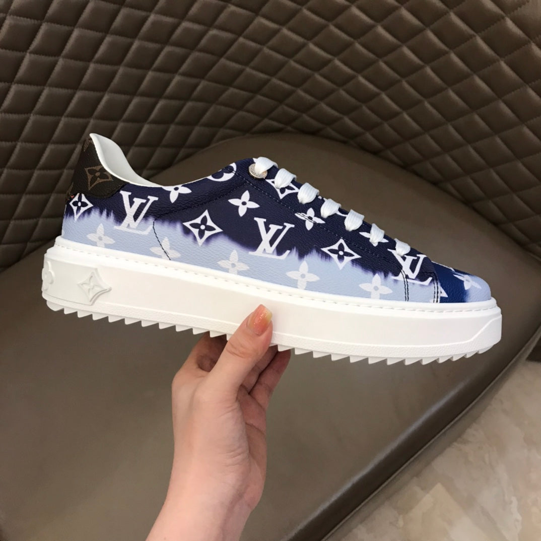 MO - LUV Casual Low Blue Sneaker