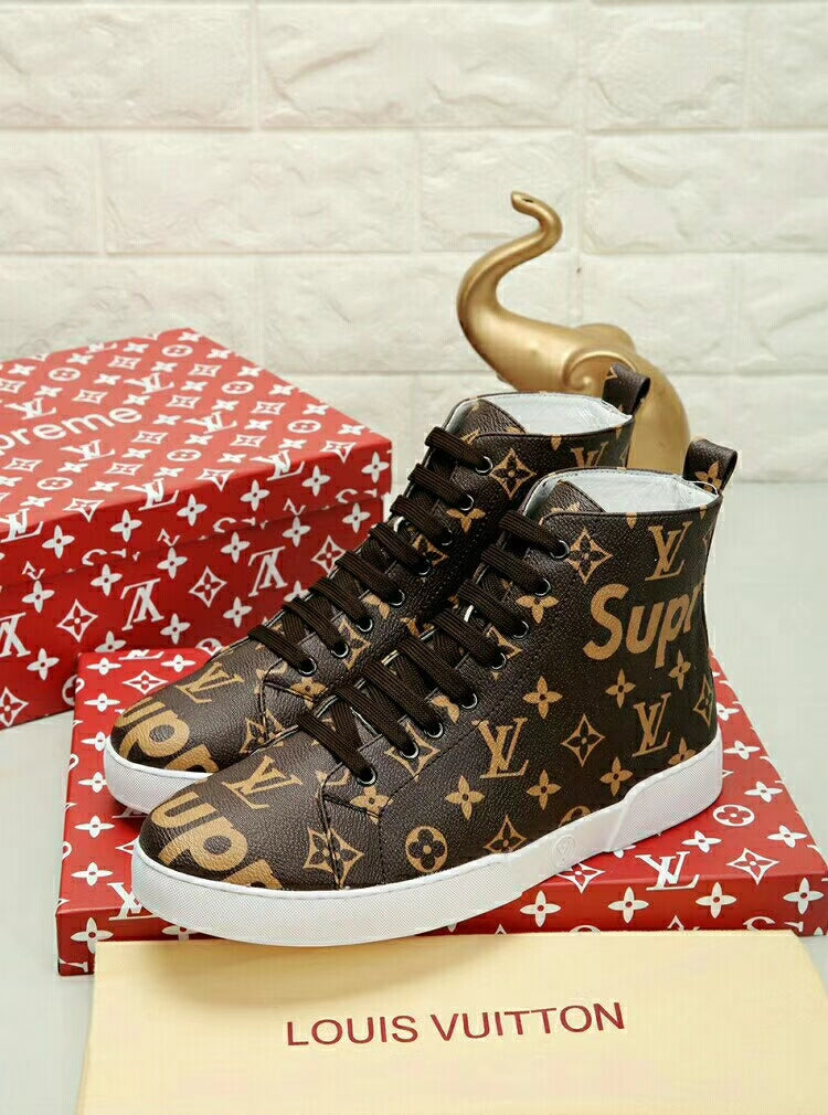 MO - LUV Stellar Trainer Boot Brown S Sneaker