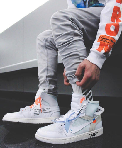 MO - OW x AJ1 Pure White