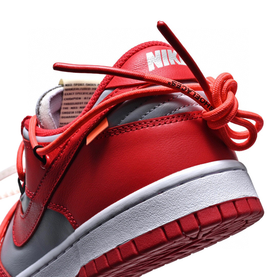 MO - OW x Dunk Silver Red