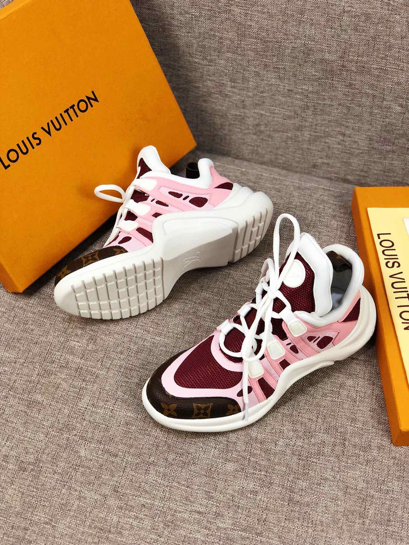 MO - LUV Archlight Pink Brown Sneaker