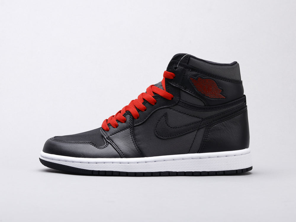 MO - AJ1 black and red silk