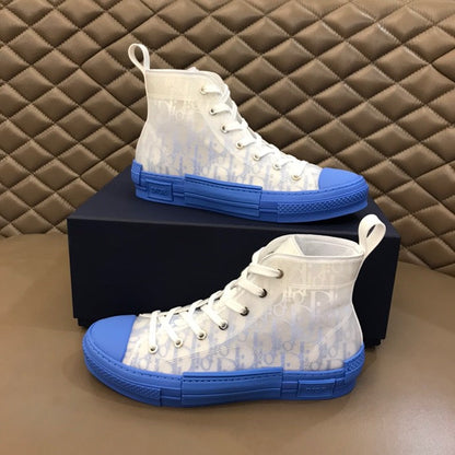 MO - DIR B23 Oblique Gradient Blue  HIGH-TOP SNEAKER