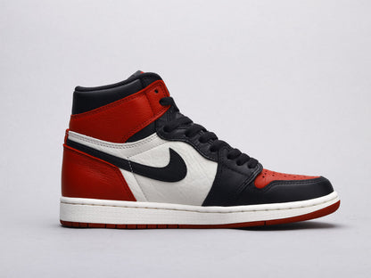 MO - AJ1 black red toe