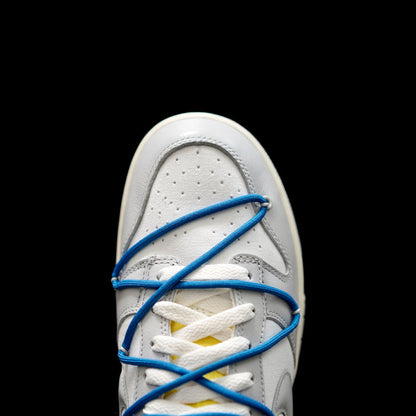 MO - OW x Dunk (NO.10) blue shoelace yellow buckle