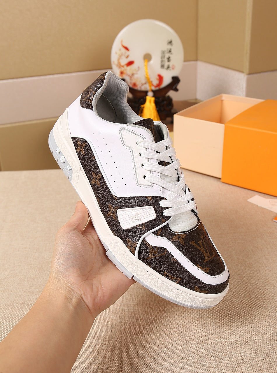 MO - LUV Brown White Sneaker