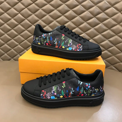 MO - LUV  Time Out Black Yellow Sneaker