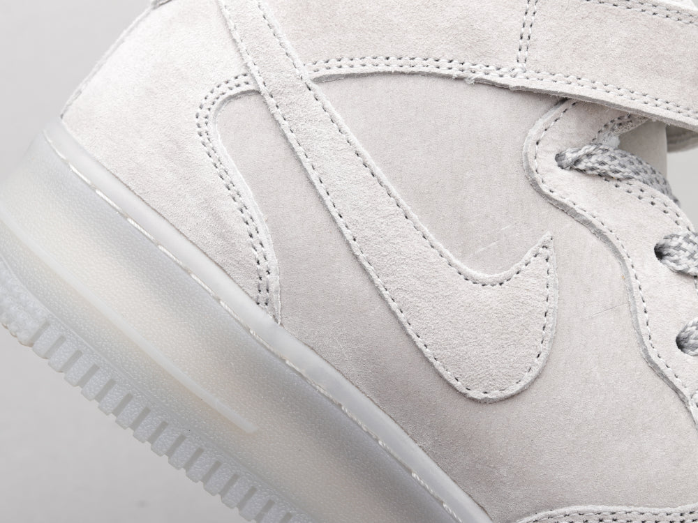 MO - AF1 Mid-top grey suede Champion