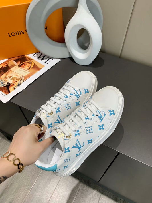 MO - LUV Casual Low Blue White Sneaker