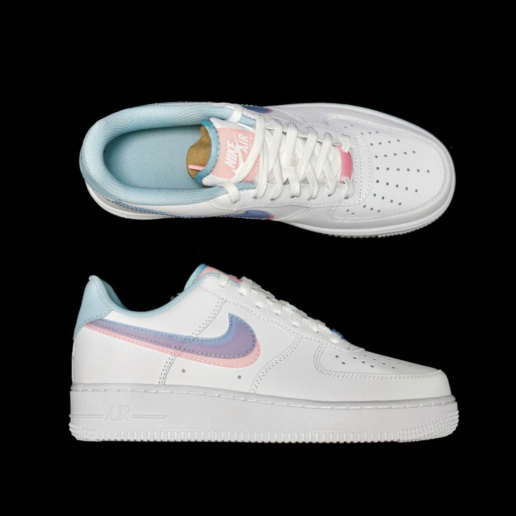 MO - AF1 Blue Pink Double Hook Women's