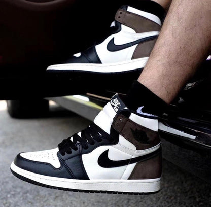 MO - AJ1 Small Barb Black Mocha