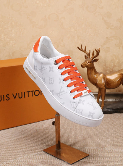 MO - LUV Time Out Orange And White Sneaker