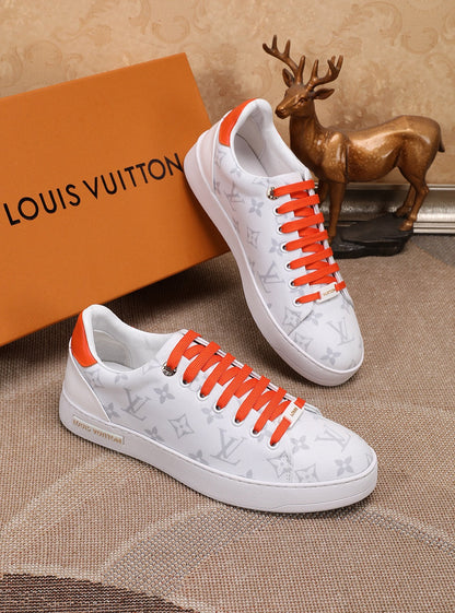 MO - LUV Time Out Orange And White Sneaker