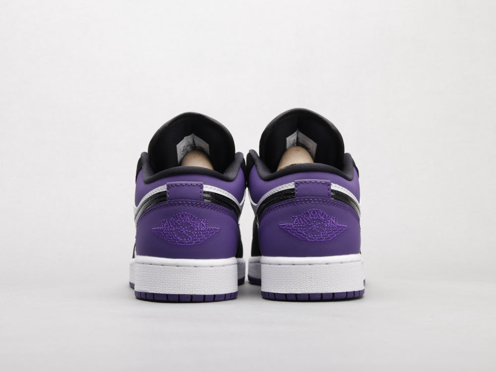 MO - AJ1 Black and purple toes