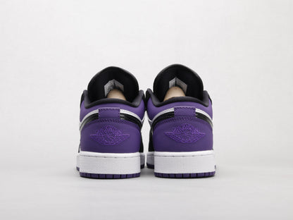 MO - AJ1 Black and purple toes