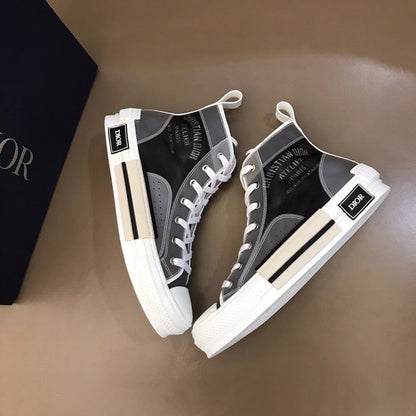 MO - DIR B23 Black and White HIGH-TOP SNEAKER