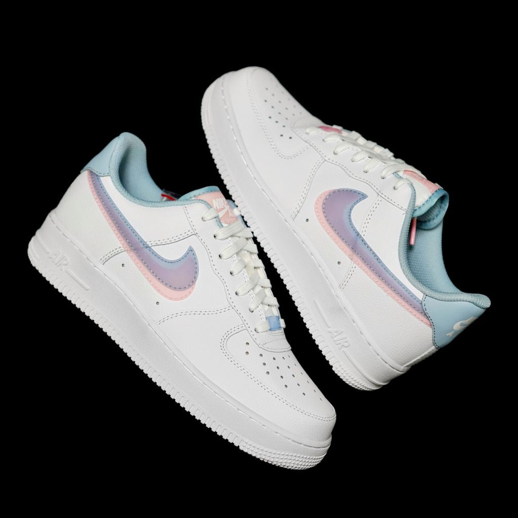 MO - AF1 Blue Pink Double Hook Women's