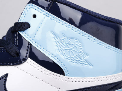 MO - AJ1 North Carolina Patent Leather