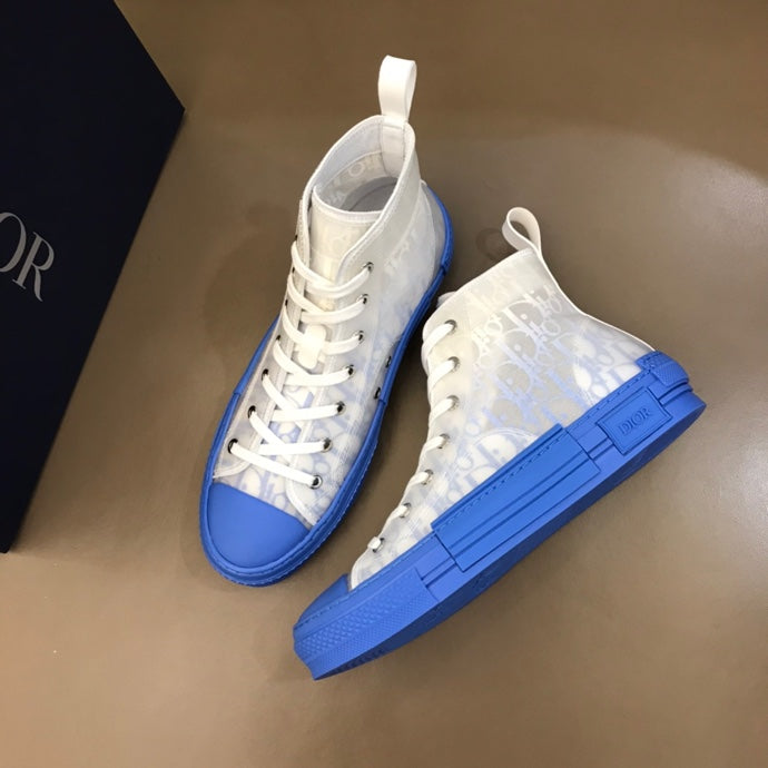 MO - DIR B23 Oblique Gradient Blue  HIGH-TOP SNEAKER