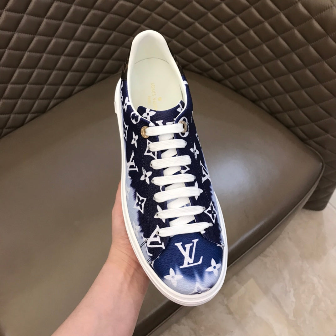 MO - LUV Casual Low Blue Sneaker