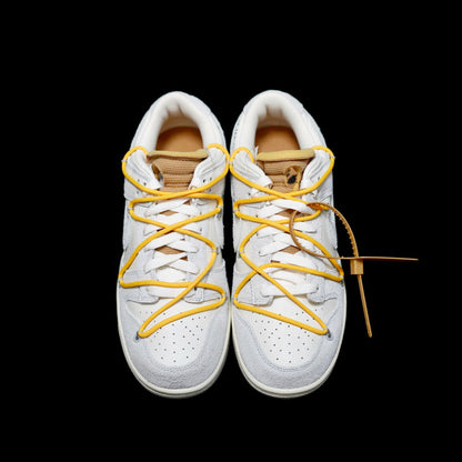 MO - OW x Dunk (NO.39) yellow shoelace brown buckle