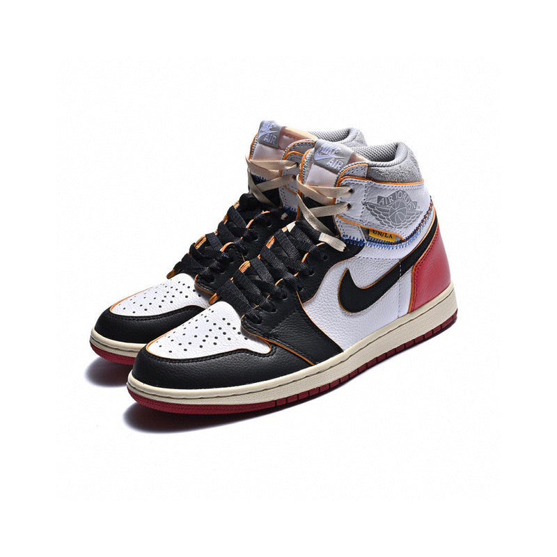 MO - Union x AJ1 High white and red stitching