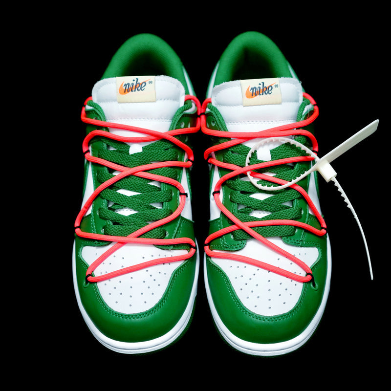 MO - OW x Dunk Low White Green