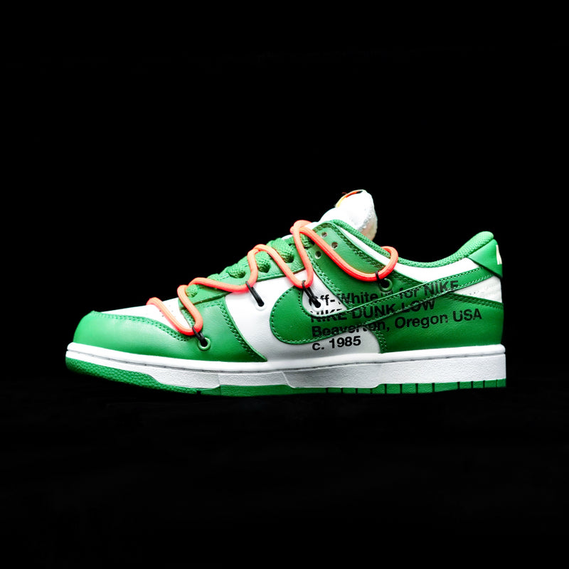 MO - OW x Dunk Low White Green