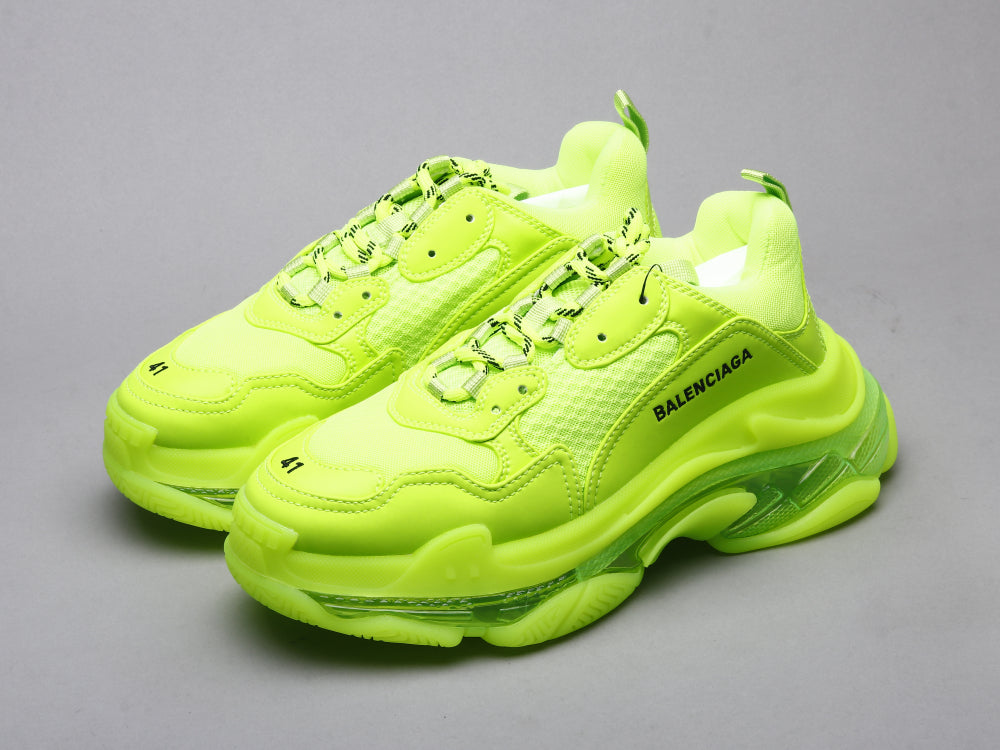 MO - Bla Air Cushion  Fluorescent Green Sneaker