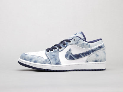 MO - AJ1 washed denim denim