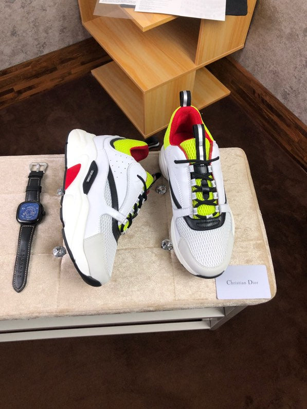 MO - DIR B22 White And Yellow Sneaker