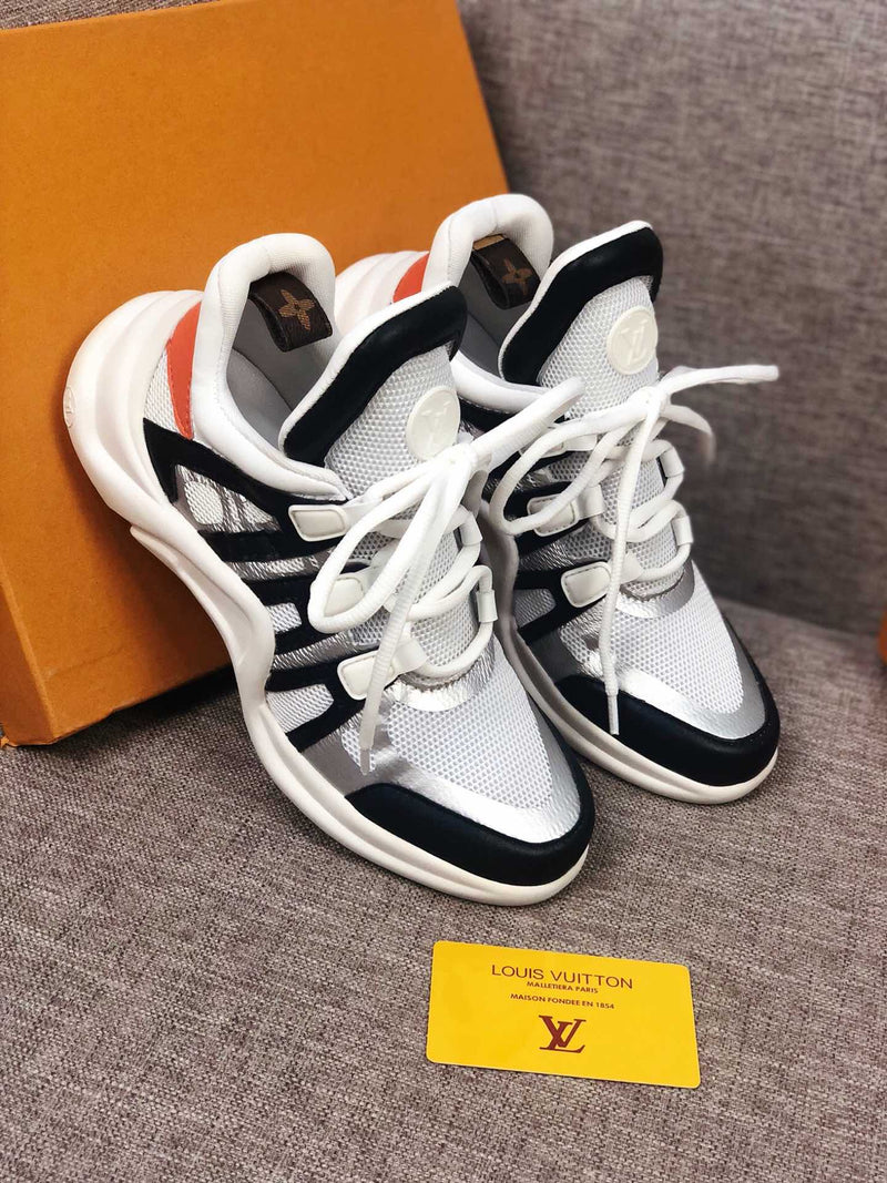 MO - LUV Archlight White Black Orange Sneaker