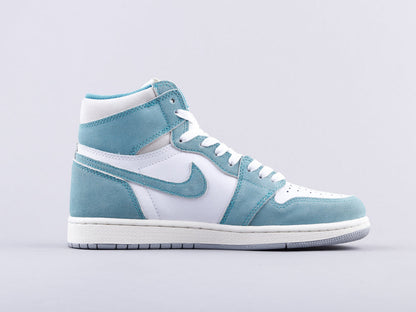 MO - AJ1 Green Suede Tiffany