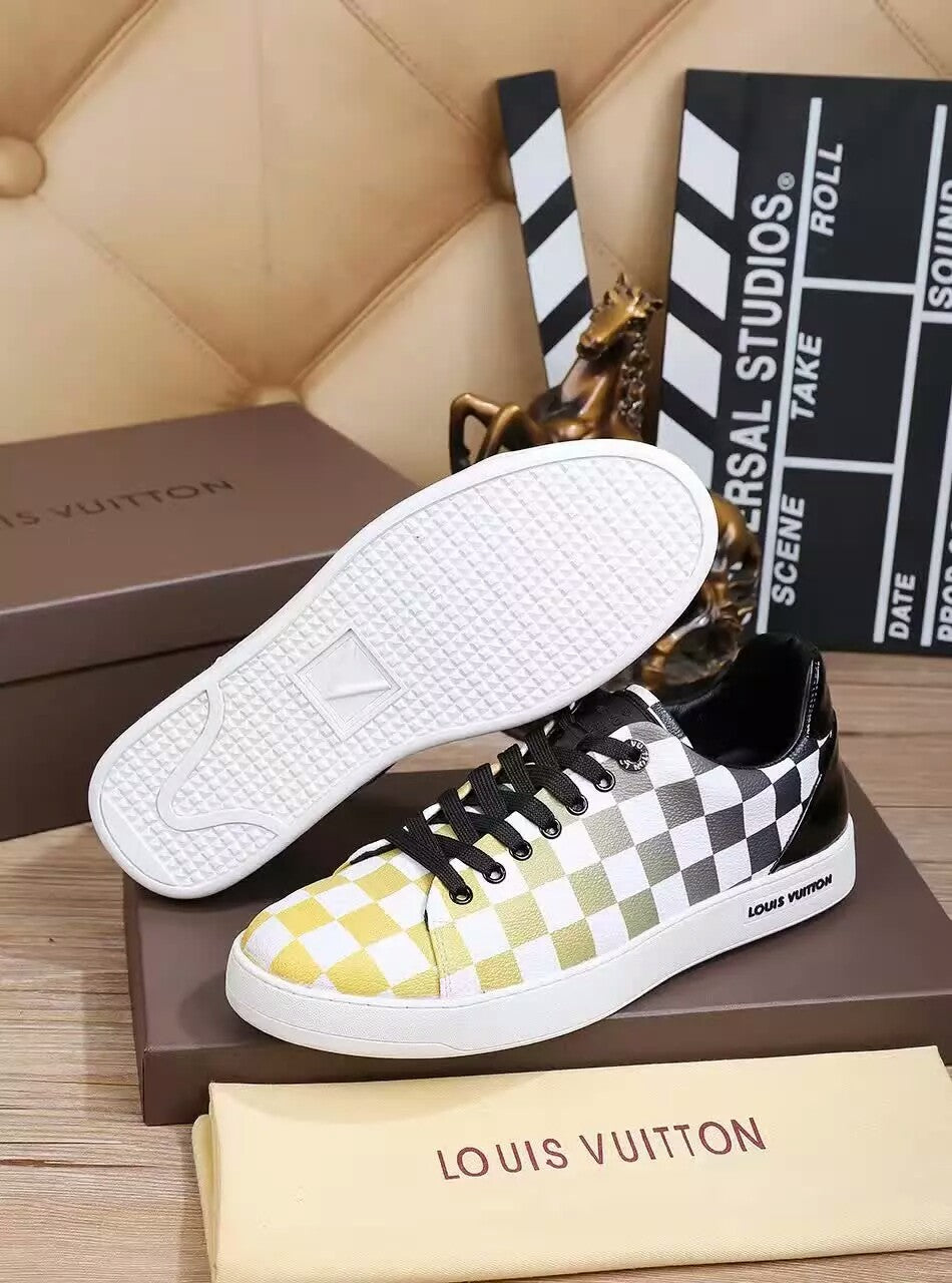 MO - LUV Black And Yellow Sneaker