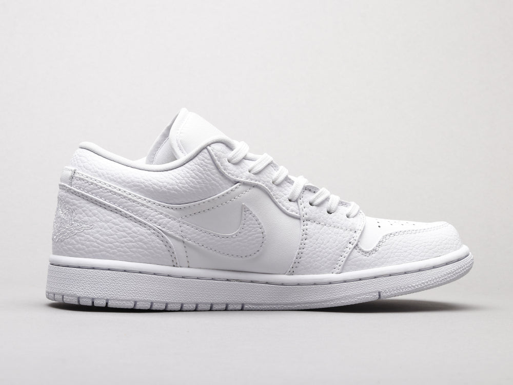 MO - AJ1 Pure white lychee pattern