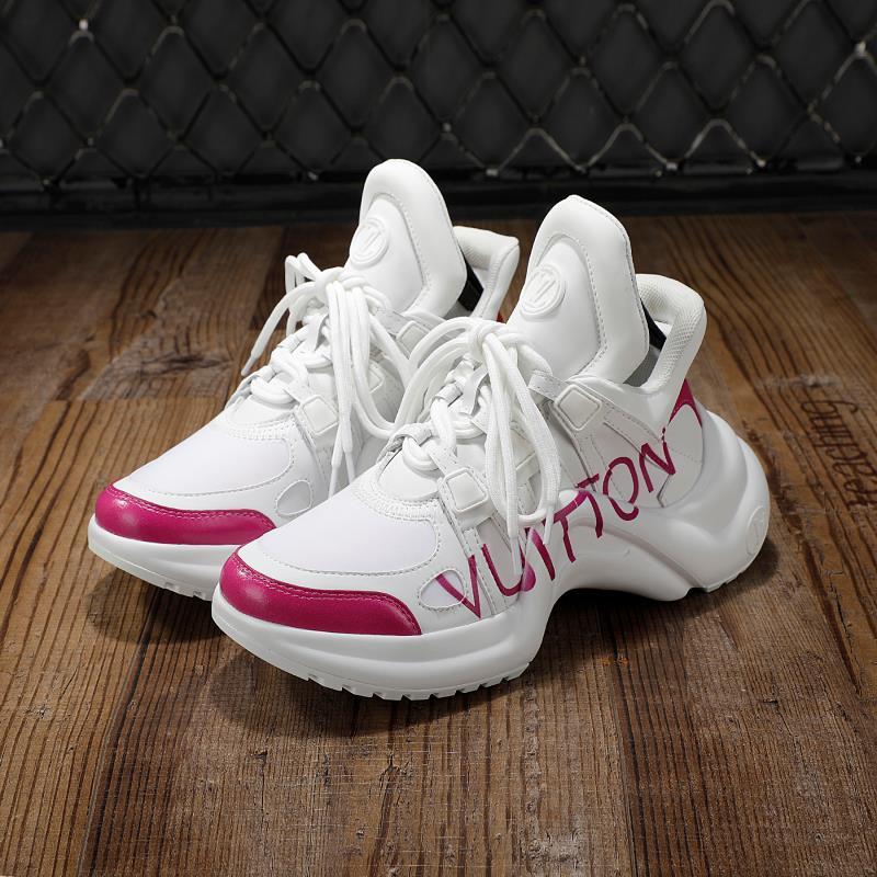 MO - LUV Archlight White Pink Sneaker