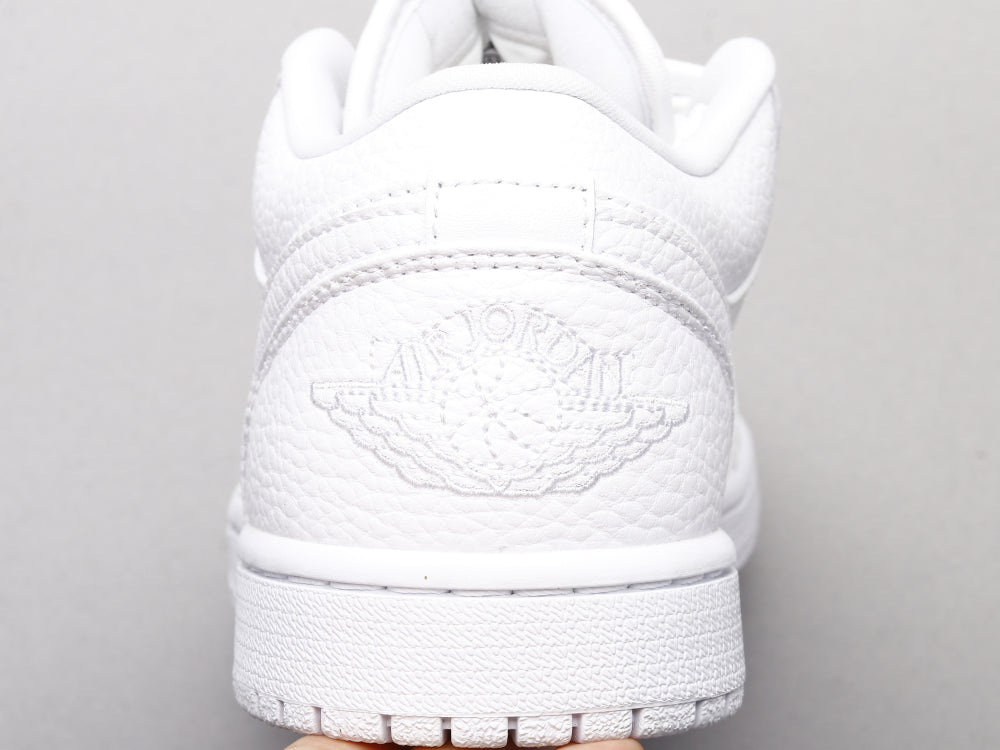 MO - AJ1 Pure white lychee pattern