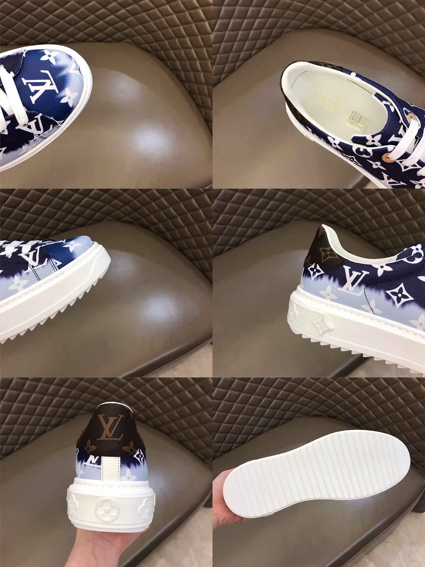 MO - LUV Casual Low Blue Sneaker