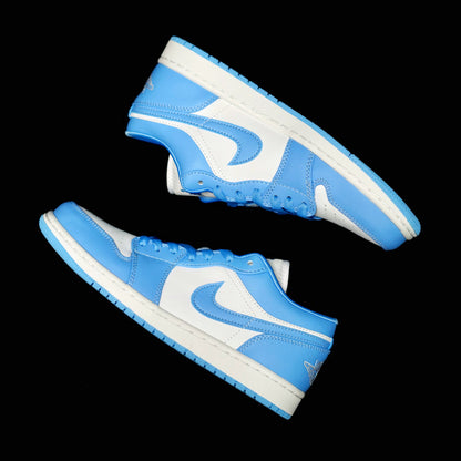 MO - AJ1 Low North Carolina Blue