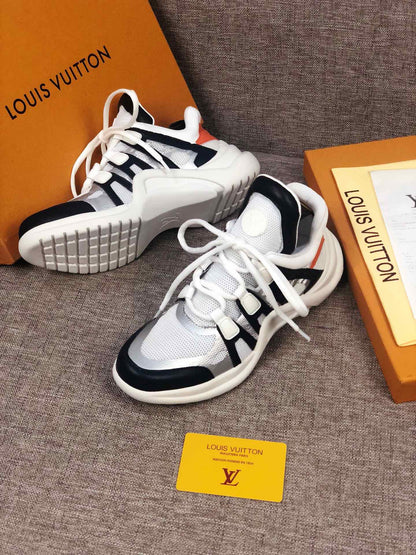 MO - LUV Archlight White Black Orange Sneaker