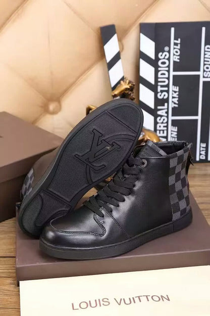 MO - LUV HIgh Top Black Sneaker