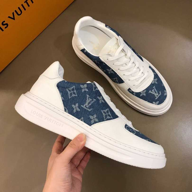 MO - LUV Beverly Hills Blue Sneaker