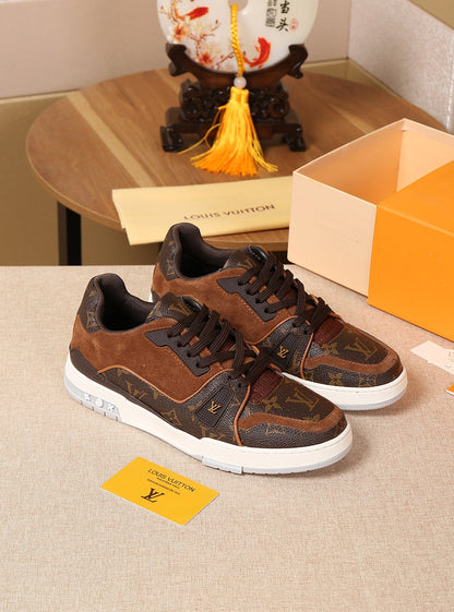 MO - LUV Traners Vert Brown Sneaker