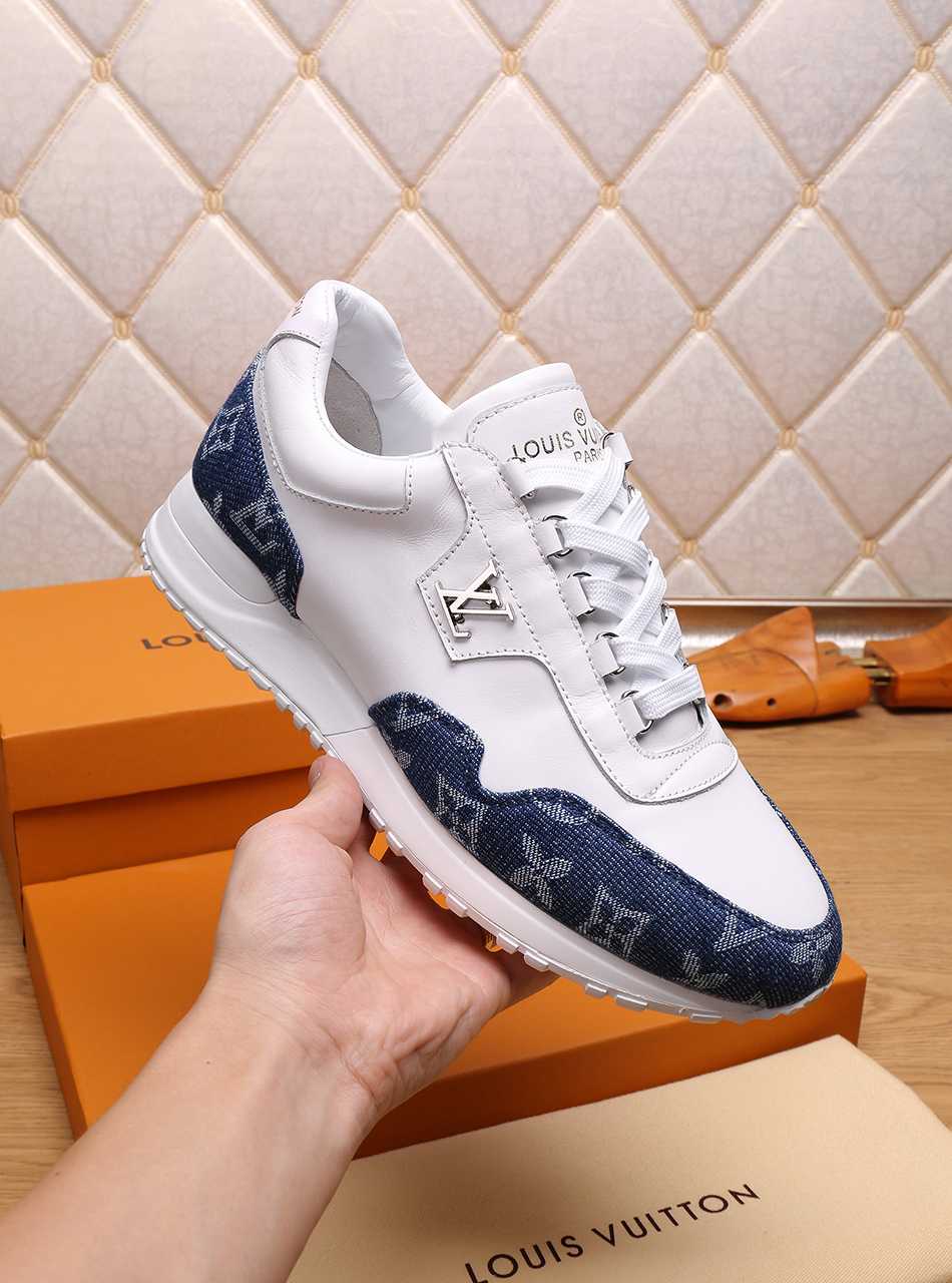 MO - LUV Beverly Hills Hours Blue White Sneaker