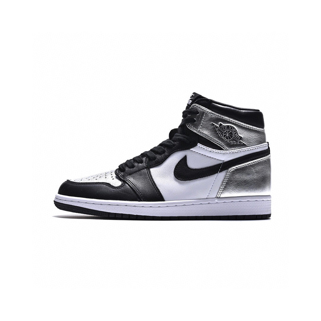 MO - AJ1 High Black Silver